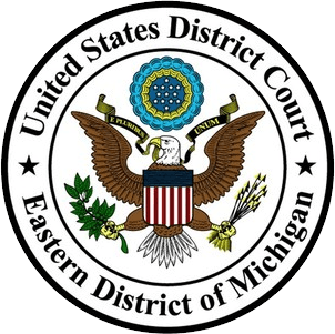 United States District Court Eastern District of Michigan Logo Seal